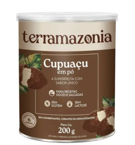 Cupuaçu Em Pó, 200g, Terramazonia