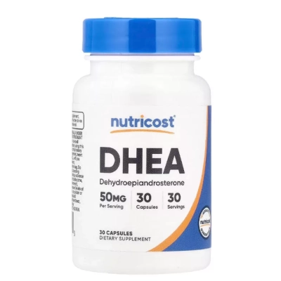 DHEA 50mg, 30 Cápsulas, Nutricost