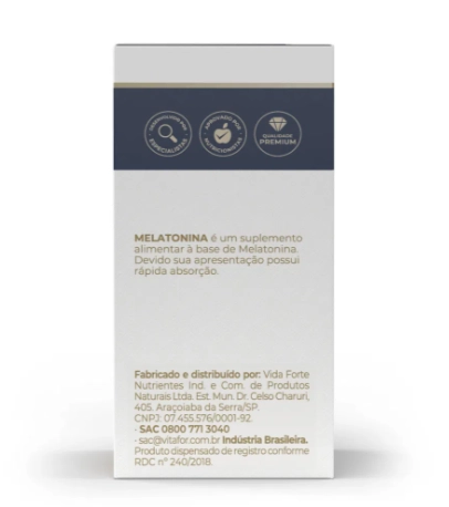 Melatonina, 210mcg, Líquida, 20ml, Vitafor