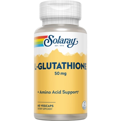 L-Glutationa 50 mg, 60 Cápsulas , Solaray