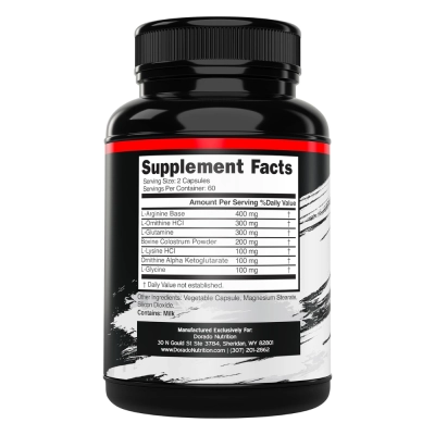 Gh Force, Men e Women, 1500mg, 120 Cápsulas, Dorado