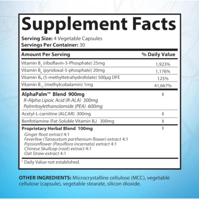 Sciatic Nerve Support Formula, Suporte ao Nervo Ciático e Saúde Nervosa, 120 cápsulas, SciatiEase 