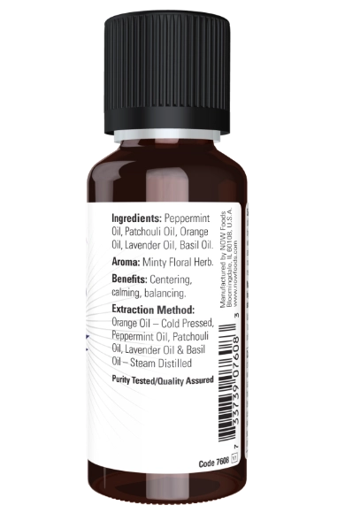 Óleos Essenciais, Aromaterapia com Fragrâncias Variadas. 30ml, Now