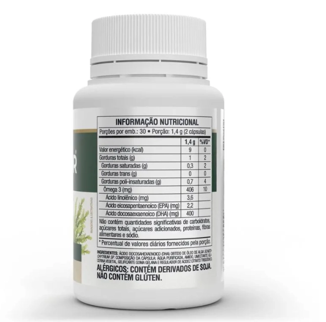 Omegafor Vegan, 60 Cápsulas, Vitafor