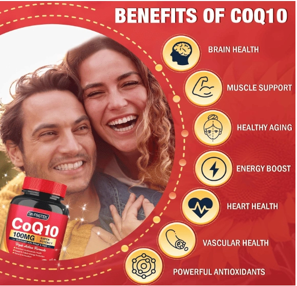 Coenzima CoQ10 400mg com PQQ, 120 Cápsulas, Dr Foster
