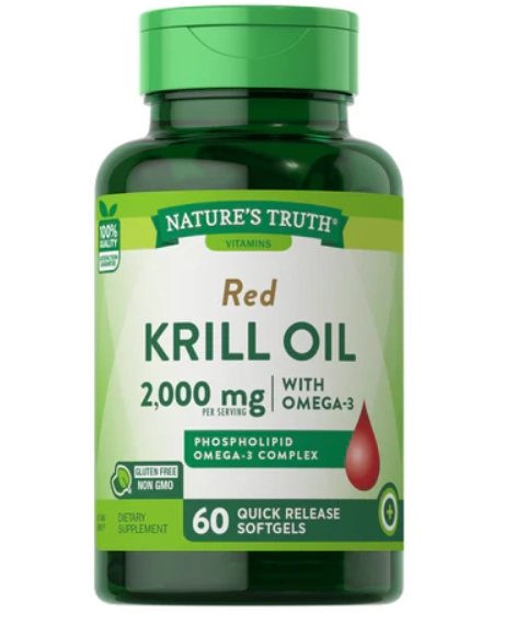 Krill Oil, 2000mg, 60 Cápsulas, Nature's Truth