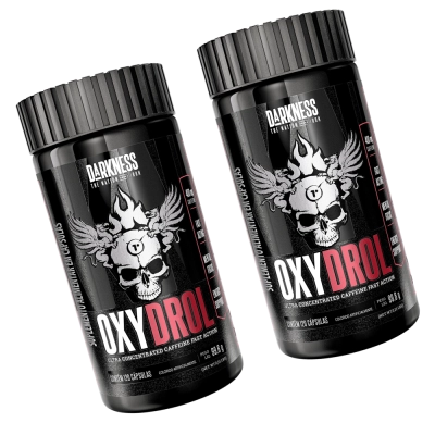 Oxydrol Ultra Concentrado de Cafeína, 400 mg, 120 Cápsulas, Darkness