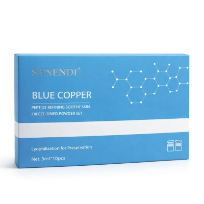Sérum Facial, Blue Copper Freeze-Dried Powder Set, Sanendi