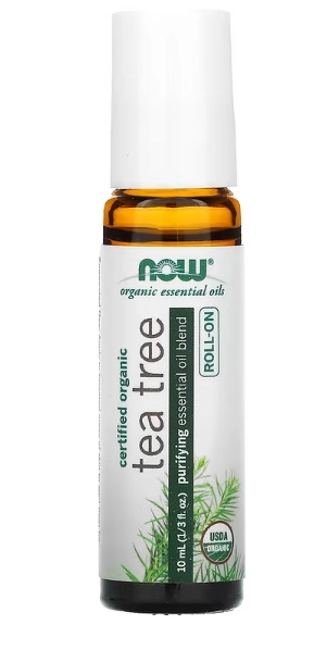 Óleo da semente Jojoba Orgânico, Roll-On, 10ml, Now