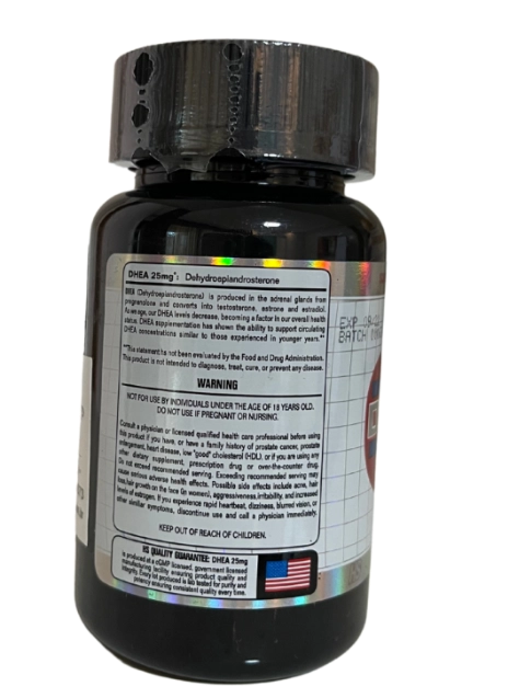 DHEA 25mg, 60 Cápsulas, HS