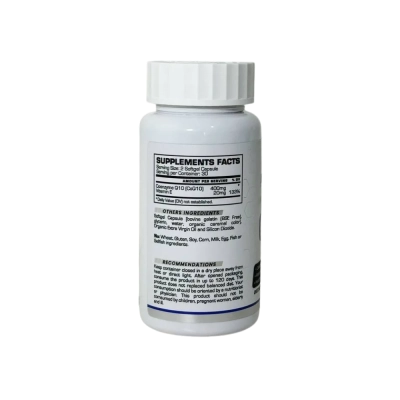 COQ10, 400 MG, 60 SOFTGEL, BULL PHARMA 