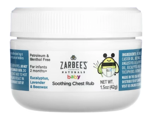 Soothing Chest Rub, 42g, Zarbee´s
