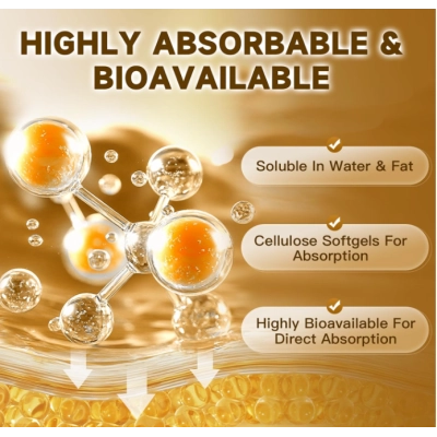 Ubiquinol CoQ10 400mg, 120 Cápsulas Máxima Absorção, Cozynol