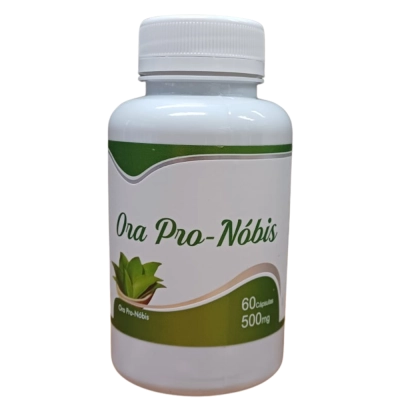 Ora Pro Nóbis, 500mg, 60 Cápsulas, NS Produtos Naturais