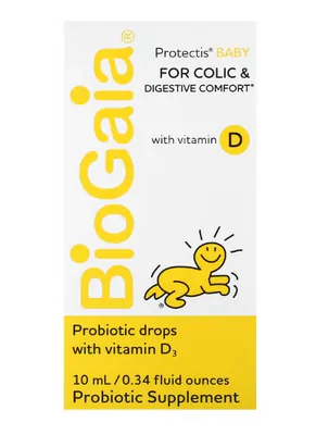 Protectis Infantil, Gotas Probióticas, com Vitamina D, 10ml, BioGaia