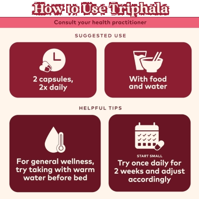 Triphala, Digestão, Detox e Saúde Intestinal, Limpeza do Cólon, 180 Cápsulas, Organic India