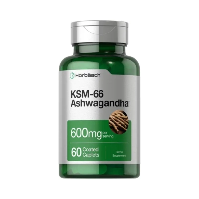 KSM-66 Ashwagandha, 600Mg, 60 Cápsulas, Horbaach 
