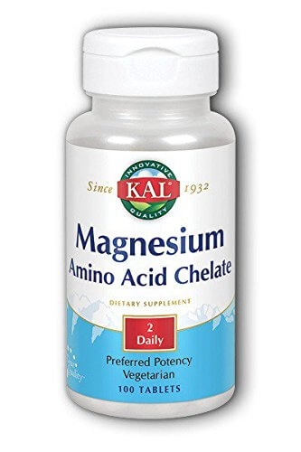 Magnésio Amino Ácido, 100 comprimidos, Kal