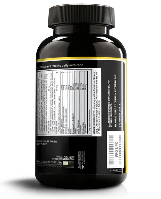 Multivitamínico Opti-Men, 240 Comprimidos, Optimum Nutrition