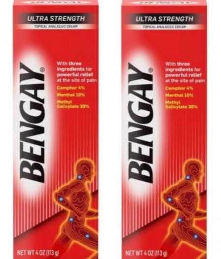 Kit com 2 x Bengay, Pomada Importada Ultra Forte, 113g cada unidade