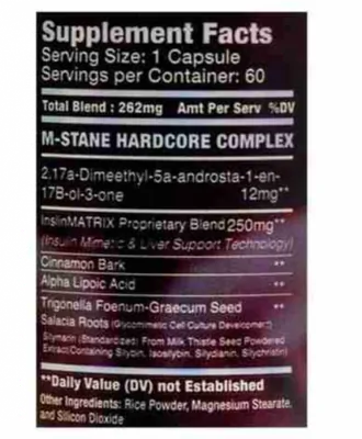 M Stane, Ganho de Massa, 60 Cápsulas, Dynamic Formulas