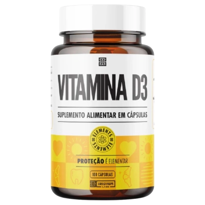 Vitamina D3 2.000Ui , 100 Cápsulas, Iridium Labs