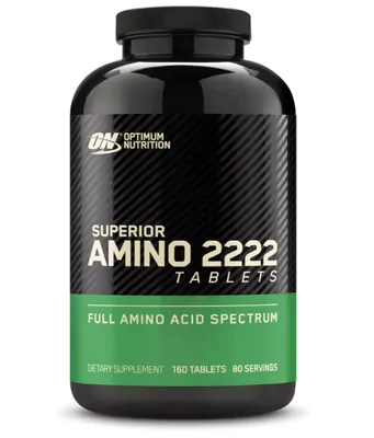 Superior Amino 2222, 160 Comprimidos, Optimum Nutrition