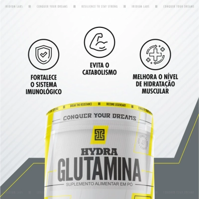 Hydra Glutamina, 300g, Iridium Labs
