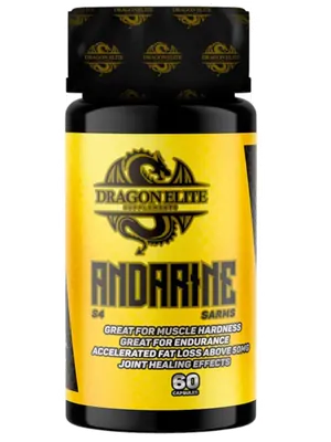 Andarine S4, 25mg, 60 Capsulas, Dragon Elite