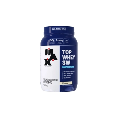 Top Whey 3W + Performance, 900g, Max Titanium