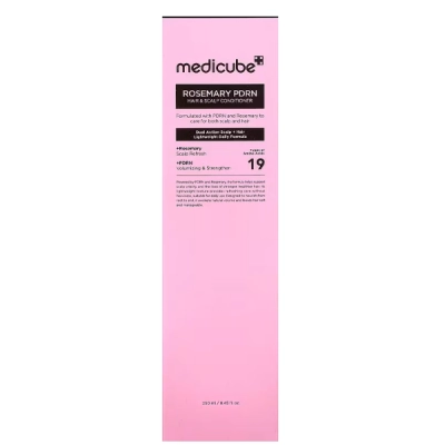 Rosemary PDRN Hair & Scalp, Condicionador Capilar e para Couro Cabeludo PDRN com Alecrim, 250ml, Medicube