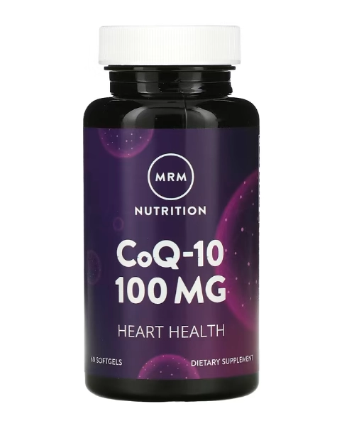 Coenzima CoQ10, 100mg, 60 Cápsulas, MRM
