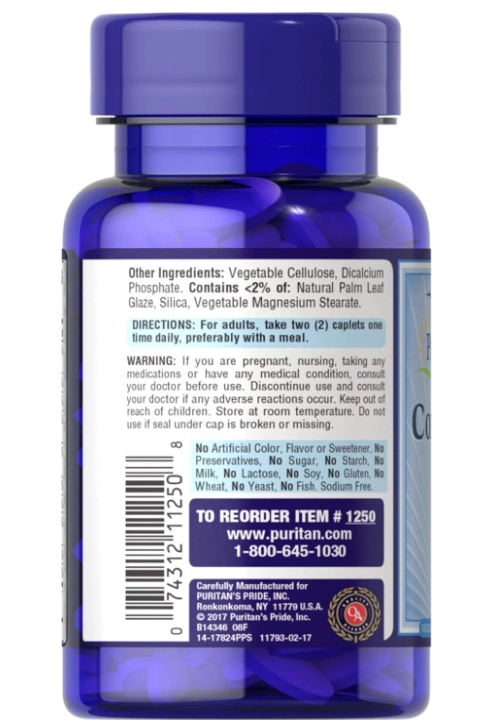 Complete B, Complexo de Vitamina B, 100 Comprimidos, Puritan's Pride