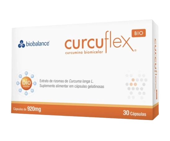 Curcuflex 920mg, Curcumina Biomicelar, 30 Cápsulas, Biobalance