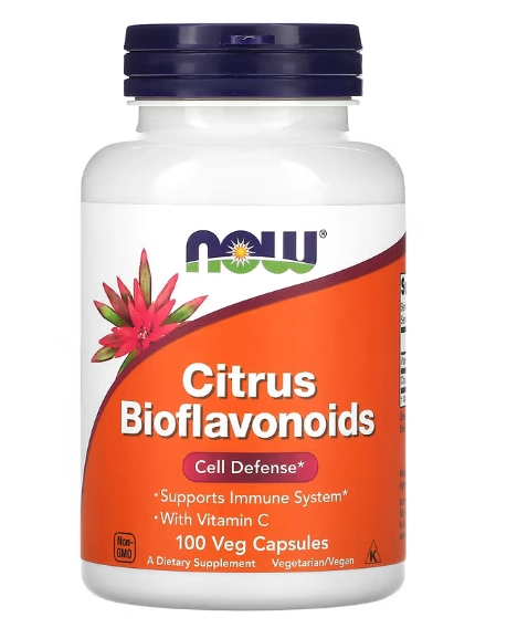 Bioflavonóides Cítricos, 100 Cápsulas, Now