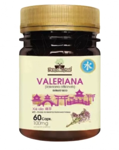 Valeriana, 200mg, 60 cápsulas, Folhas e Raízes
