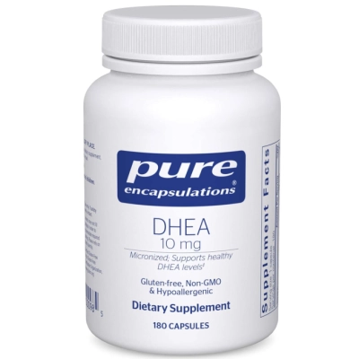 DHEA 10mg, 180 Cápsulas, Pure Encapsulations