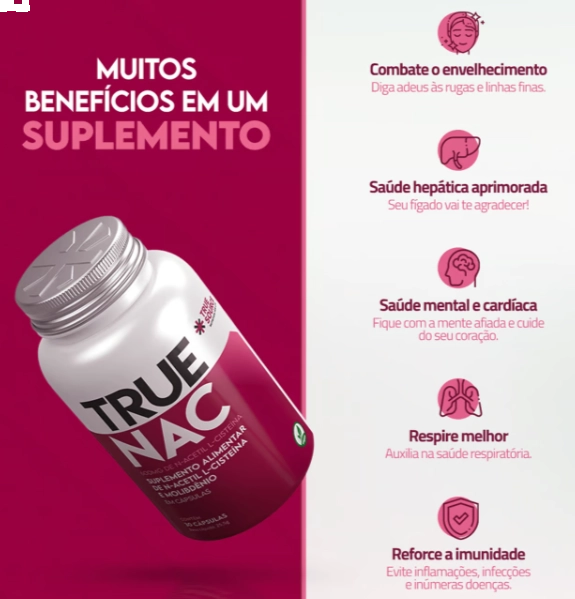 True Nac, 30 Cápsulas, True Source