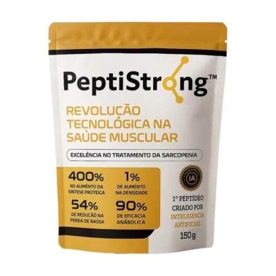 PeptiStrong® 2,4g + Colágeno Peptan 150g, Força e Recuperação Muscular, Peptistrong PeptiStrong® 2,4g + Colágeno Peptan 150g, Força e Recuperação Muscular, Peptistrong