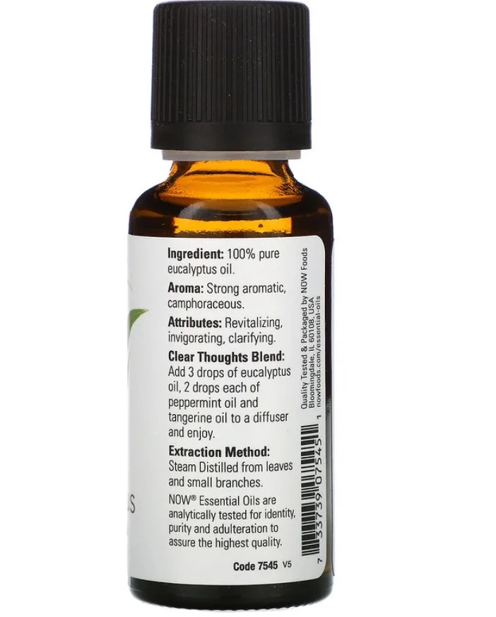 Óleos Essenciais, Aromaterapia com Fragrâncias Variadas. 30ml, Now
