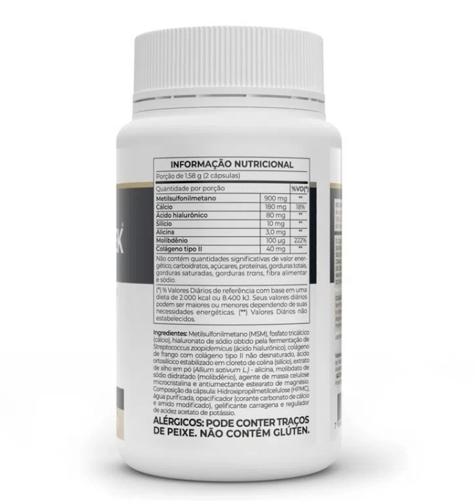Colágeno Colagentek II, 60 Cápsulas, Vitafor