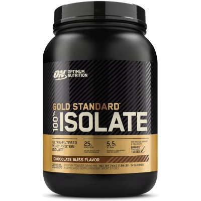 Whey Gold Standard 100% Isolate Protein Powder, Sabores, Optimum Nutrition