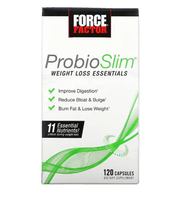 ProbioSlim, Fundamentos para Perda de Peso, 120 Cápsulas, Force Factor