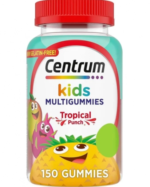 Centrum Kids, 150 Gomas Sabor Ponche Tropical