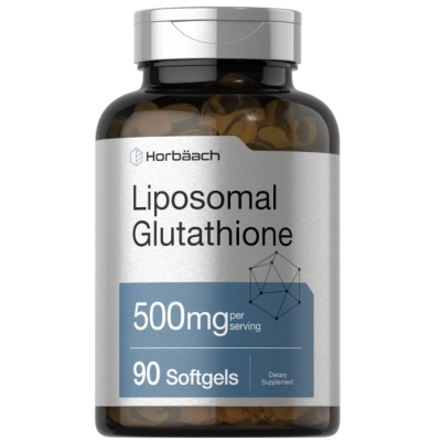 Glutationa Lipossomal 500mg, 90 Cápsulas, Horbaach 