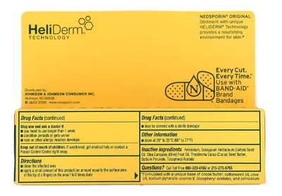 Pomada Antibiótica com Bacitracina, 28.3g, Neosporin