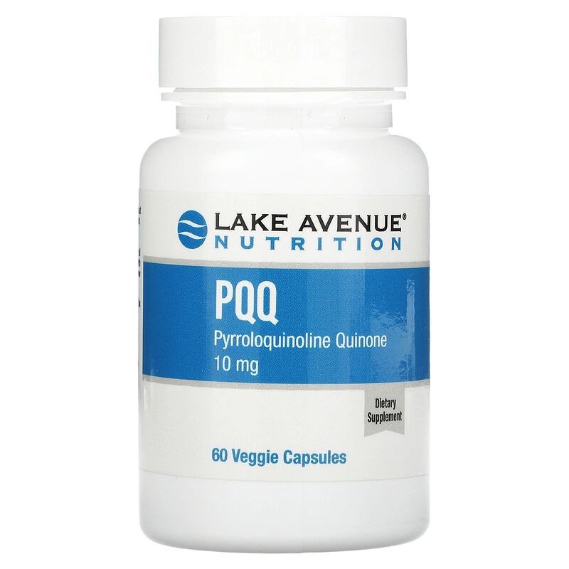 PQQ (pirroloquinolina quinona), 10 mg, 60 cápsulas, Lake Avenue Nutrition