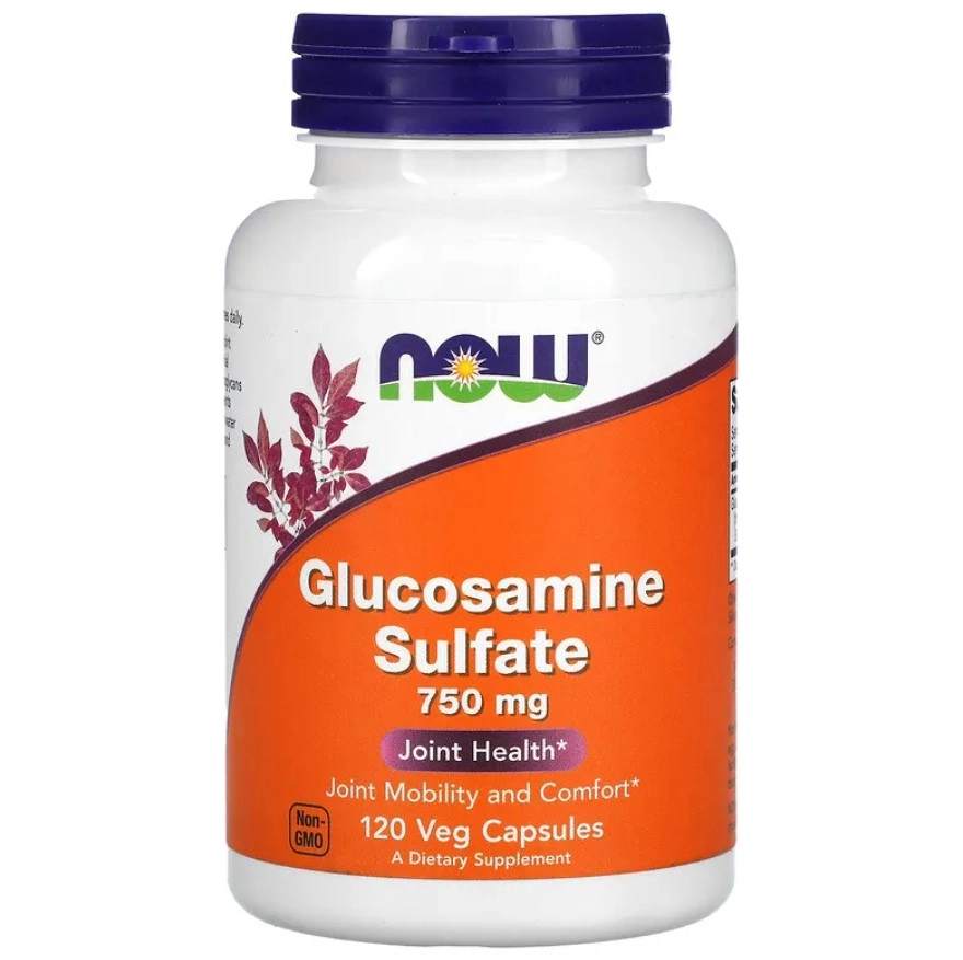 Sulfato de Glucosomina, 750 mg, 120 Cápsulas, Now