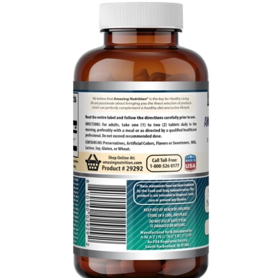 DHEA 50mg, Suporte Hormonal e Vitalidade, 120 Comprimidos, Amazing Formulas