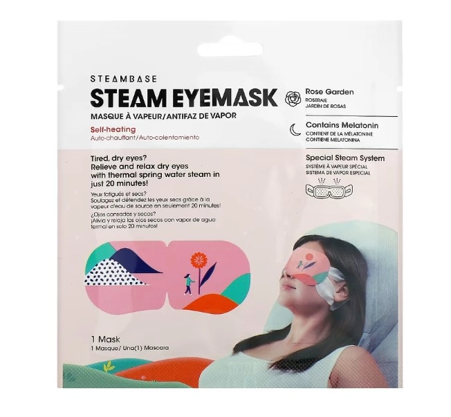 Máscara de Olhos com Vapor, Steambase